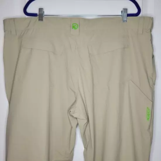 Kast Extreme Fishing Gear Pants Revolver Guide Khaki Men's 2XL New With Tags