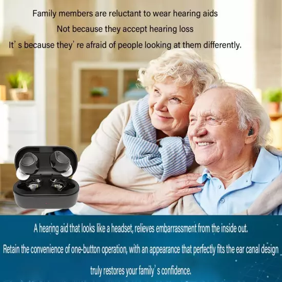 Hearing Aids for Seniors Wireless Hearing Amplifiers Invisible Hearing Aids R...