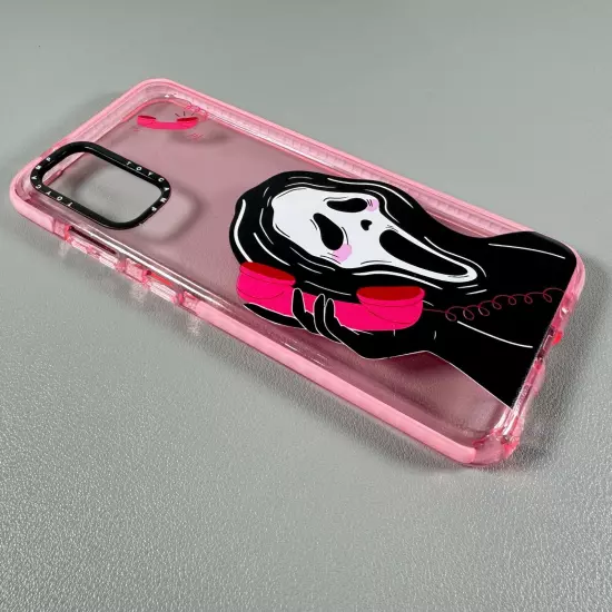 HALLOWEEN MOVIE SCREAM answering phone Case for Galaxy S20 | Translucent Pink