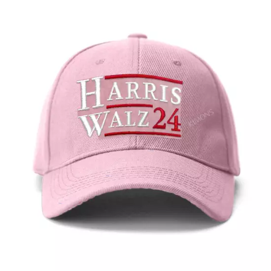 Harris Walz 2024 Presidential Election USA FLAG Adjustable Cap Baseball Hats - 1