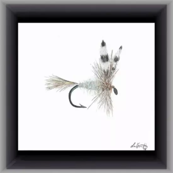 Adams Fly Print set of 3, fisherman gift, fly fishing gift, fishing, fly 