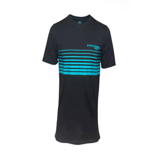 Drennan Black & Aqua T-Shirt Fishing Clothing