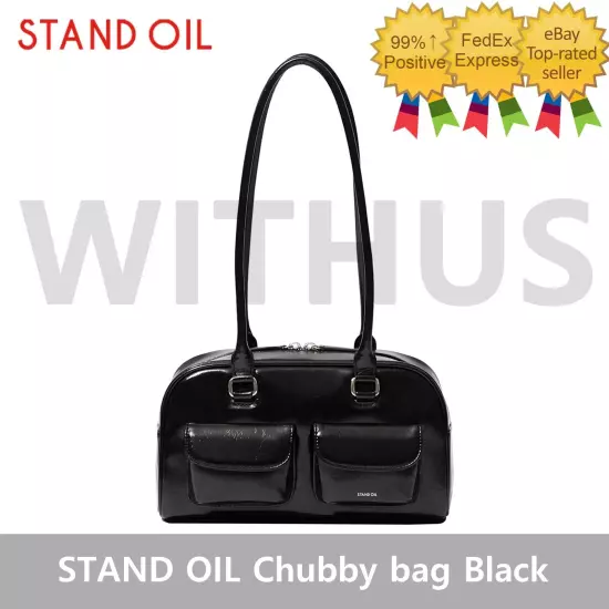 STAND OIL Chubby bag Black Women's Shoulder Bag - Tracking