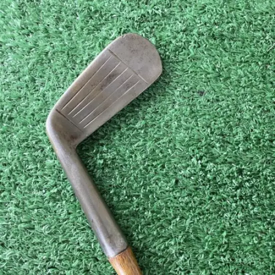 Hickory Shaft Golf Club Fairy Crest Putter Hand Forged 33.5 in 