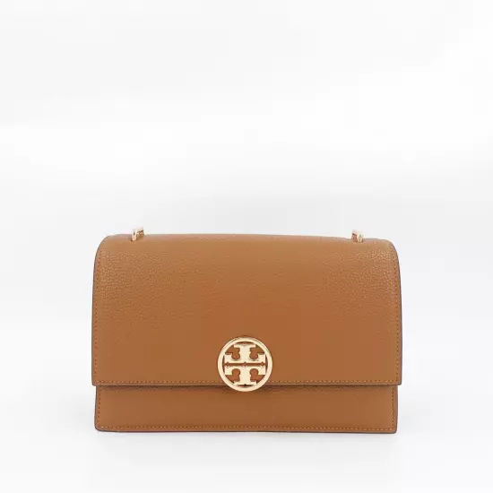 Tory Burch Miller Shoulder Bag Tiger's Eye Brown OS