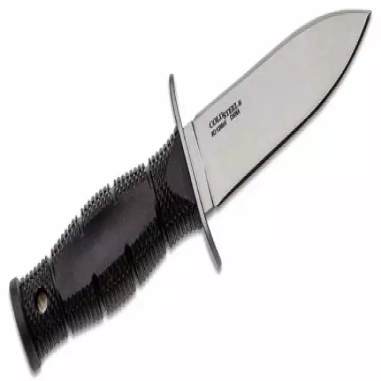 Cold Steel Mini Leatherneck Kray-Ex Double Edge Fixed Blade Knife W/Sheath