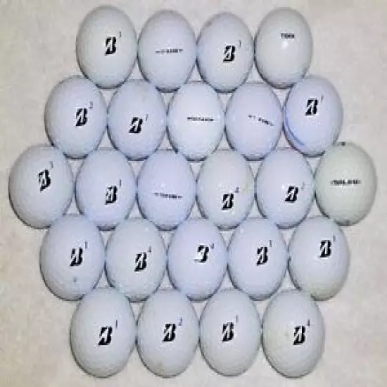 24 MINT Bridgestone TOUR BX, BRX, MIX Golf Balls AAAA / AAA FREE SHIPPING!!