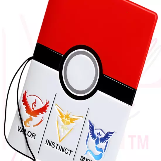 Pokemon Passport Cover Holder Case Card ID Travel Accessory 3D PVC Print Leather