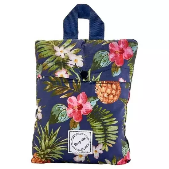 Bespoke Perfect Pack Super Light Foldable Daypack (15.5" / 13L) - Tropical Print