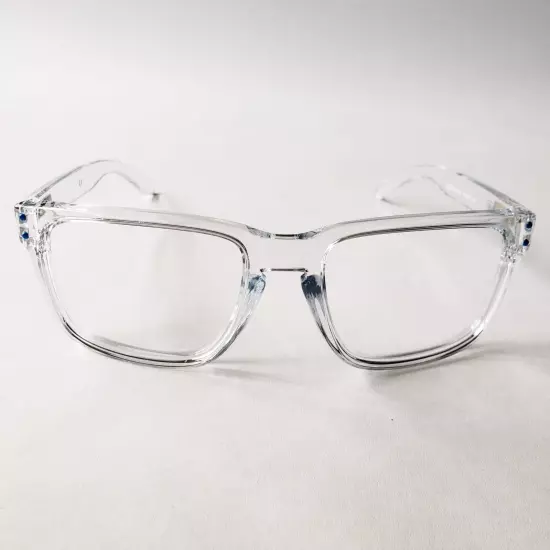 *AUTHENTIC* Oakley Holbrook XL Clear Blue Icons Replacement Frame Only OO9417