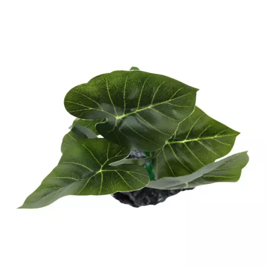 Aquarium Plastic Plants Reptile Plant Decoration for Aquarium 6.89" H Green