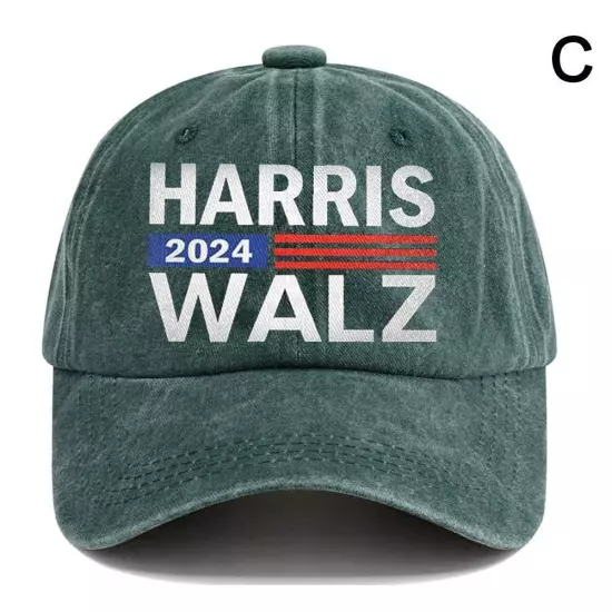 Kamala Harris Tim Walz Hat (Embroidered Dad Cap) Harris Walz 2024-