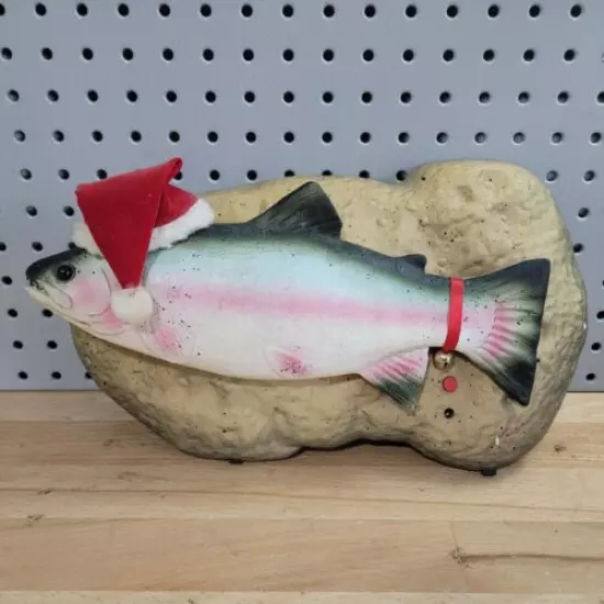 Gemmy Travis The Singing Trout Holiday Christmas Edition 1999 Jingle Bells READ