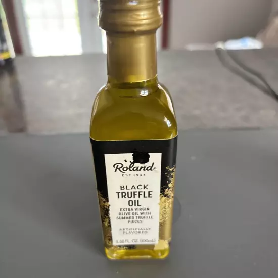 Roland Foods Black Truffle Oil, from Italy, 3.4 Ounce