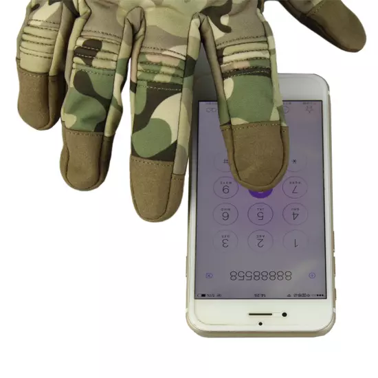 Military Tactical Full Finger Cycling Hunting Gloves Touch Screen Gear Gloves