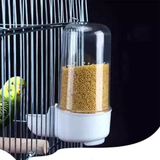 Bird Feeder Water Dispenser, 2PCS, Plastic, Automatic, Suitable for Cage, 200Ml