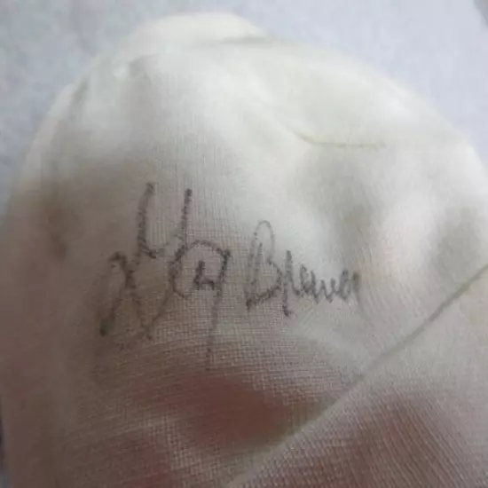 Hand Autographed Golf Hat ARNOLD PALMER,GENE LITTLER,GAY BREWER,MILLER BARBER