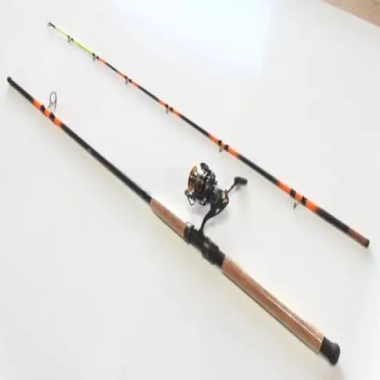 Monster Catfish Spinning Combo 9' 2PC / 6 BB Reel