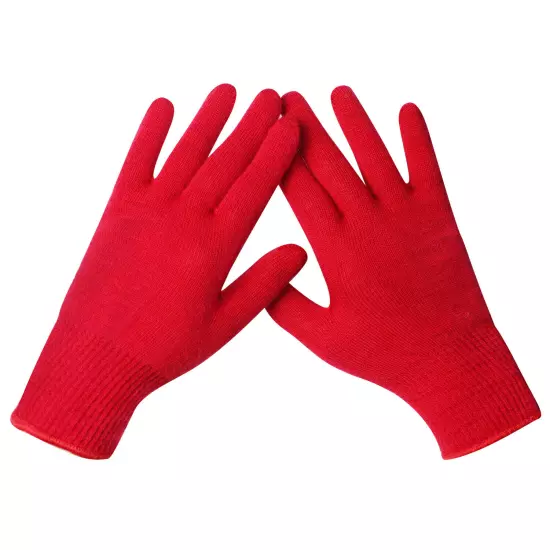 EvridWear Men Women Merino Wool Knit Liner Gloves Finger/Fingerless/Touchscreen