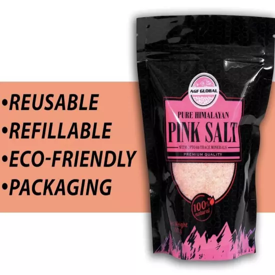 Pure Natural Pink Himalayan Salt- 1.10lb Premium Kosher For Cooking & Healing