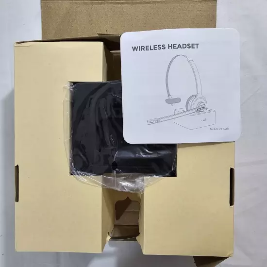 Handsfree Wireless Headset With Microphone For Desktop Computers 