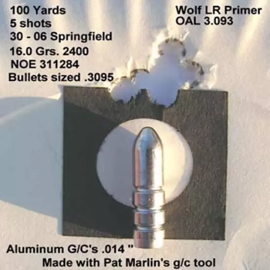 Patmarlins Checkmaker Gas Check Forming Tool and Die Set in 10mmBP cal