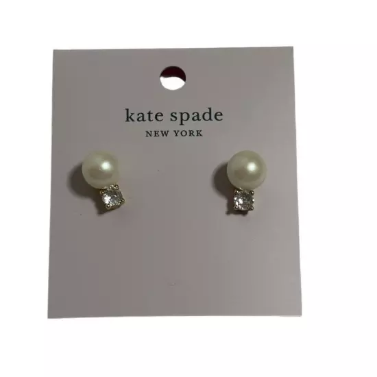 Kate Spade Pearls Of Wisdom Studs Earrings