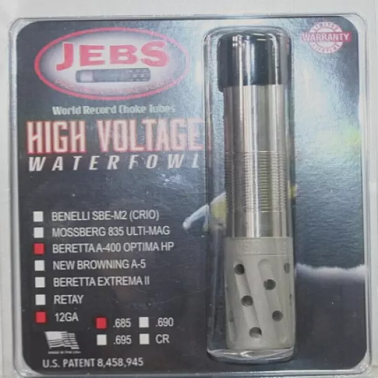 Jebs waterfowl choke tubes Barette A-400 Optima HP 12Ga new and sealed