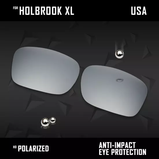 Anti Scratch Polarized Replacement Lenses for-Oakley Holbrook XL OO9417 Options