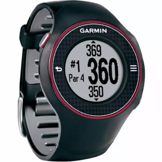 Garmin Approach S3 GPS Golf Watch / Rangefinder System - Black/Red