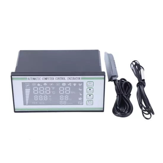 Automatic Egg Incubator Controller Thermostat Temperature Humidity Sensor XM-18S