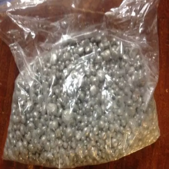 APPROX 2 POUNDS 32 oz ANTIMONY Shot hi quality product In Stock Today