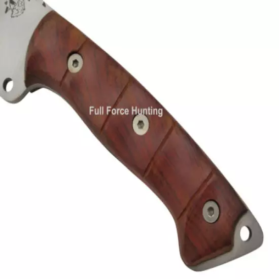 New J&V Adventure Knives Cocobolo Celtibero Full Tang Fixed Blade Knife Hunting