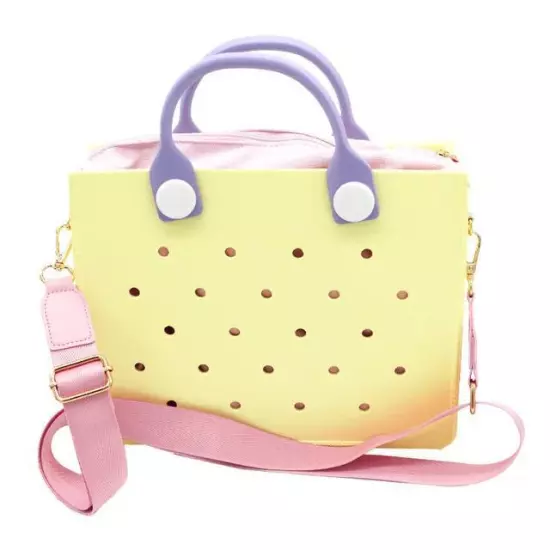 New Fashion Waterproof Beach Bag Women Cross-body Tote Bag Bogg Bag