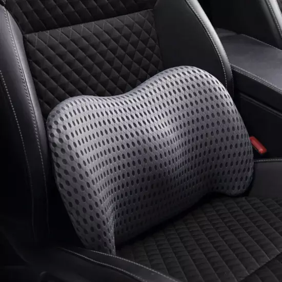 Memory Foam Lumbar Cushion Seat Supports Car Waist Support Lumbar Support Pillow