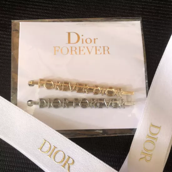 Set of 2 Hairpins Forever Beauté GWP VIP Gift 100% Genuine Dior Beauté