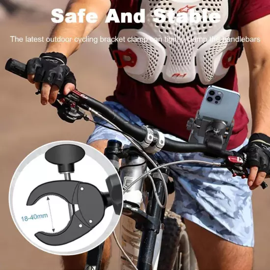 Electric vehicle mobile phone holder cycling bicycle navigation motorcycle: