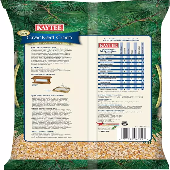 Cracked Corn Wild Bird Food 4Lb