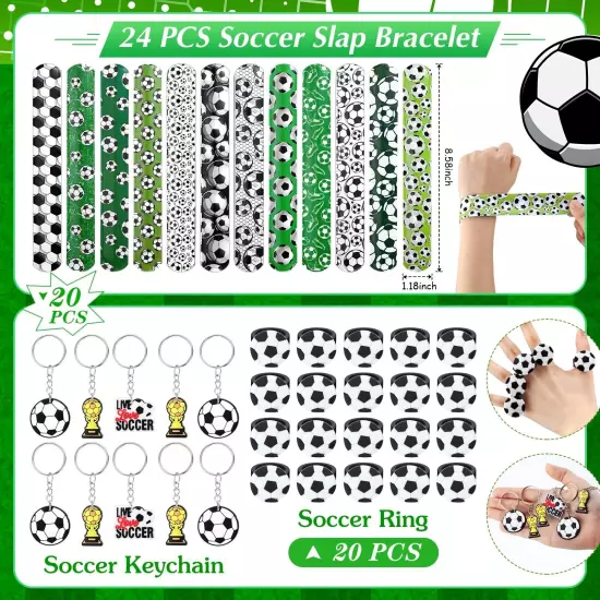 Aoriher 238 Pcs Soccer Party Favors Gift Cups Filler Set Sport Party Favors S...