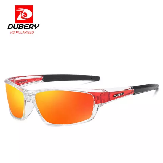 DUBERY Polarized Sports Sunglasses for Men Women Cycling Fishing Driving Glasses