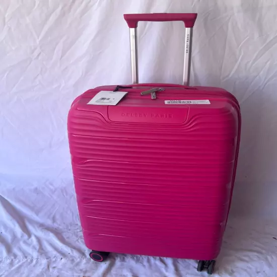 New DELSEY NEW Dune 25" Expandable Spinner Luggage Hardcase 25" Hot Pink