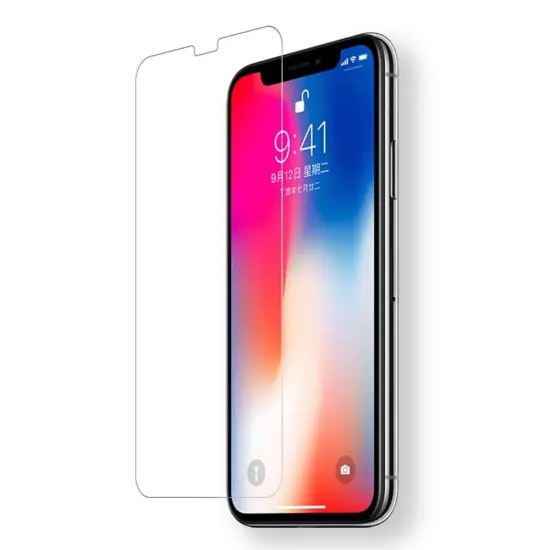 IPhoneX Screen Protector2.5D rounded edges 9H Premium Real Tempered glass(2pack)