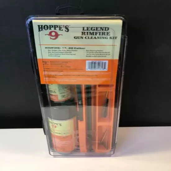 Hoppe's Legend Rimfire 17 and 22 cal Bore Cleaner Oil Rod Patches