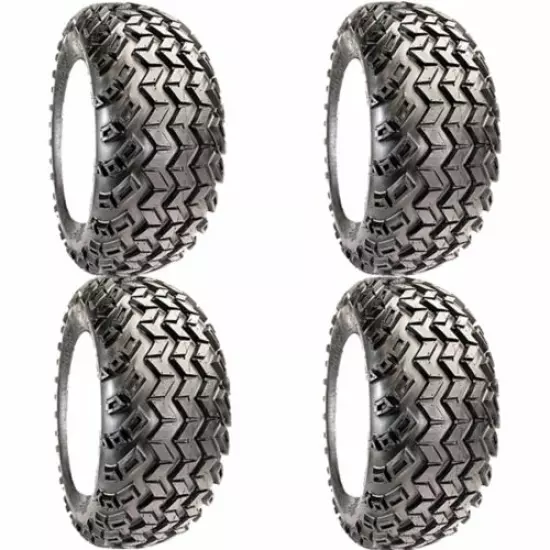 Set of 4 Golf Cart A/T Tires 23x10.00-14 Sahara Classic 4 Ply All Terrain