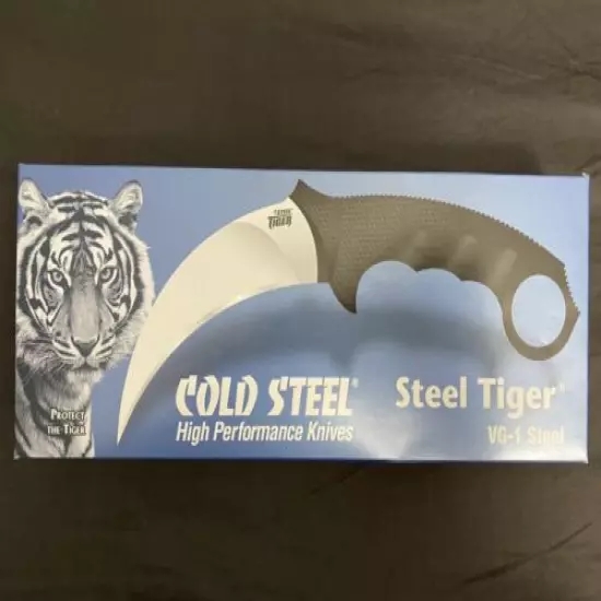 Cold Steel Steel Tiger VG1 #49KSJ1 Made In Japan