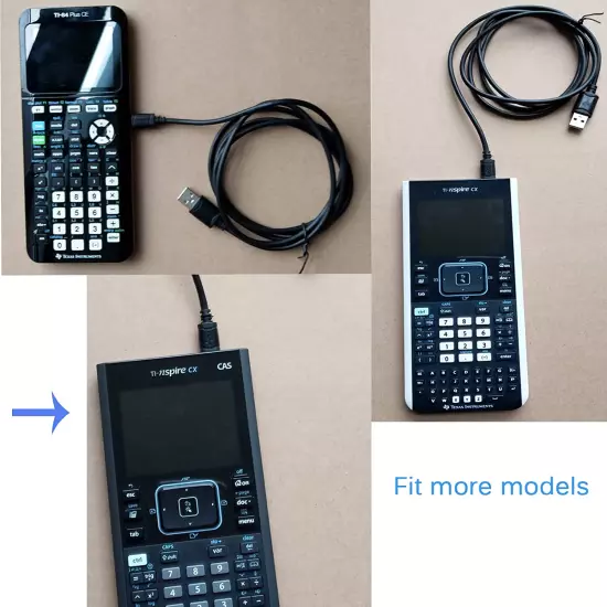 Muigiwi USB Charger Charging Cable Cord Compatible with TI-84 plus CE Graphing