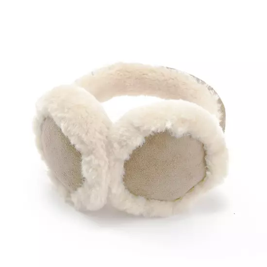 Ear Muffs - Classic Unisex Ear Warmer Winter Outdoor Extra Big Chestnut