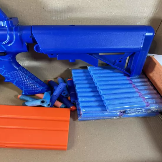 Umarex REKT OpFour CO2 Powered Foam Dart Launcher Gun - Blue *CO2 Not Included*