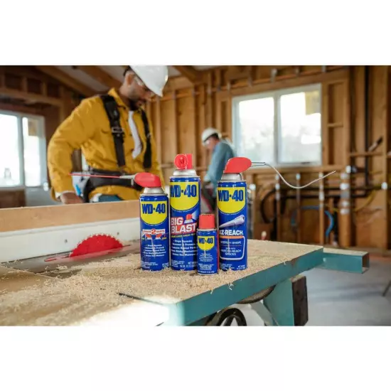 Multi Purpose Original WD-40 Formula 12oz Lubricant Spray 1-PACK w/. Smart Straw