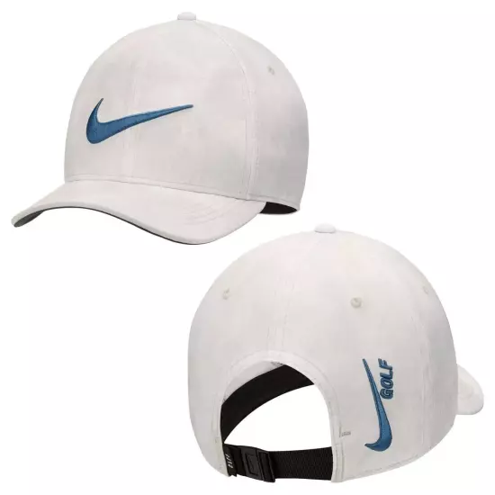 Nike Classic99 Dri-Fit Golf Hat Aerobill Adjustable DH1968-025 Photon Grey Blue